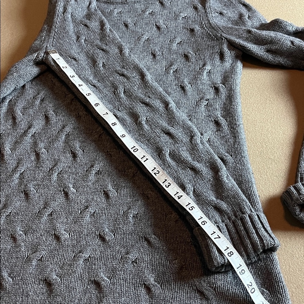 Lafayette 148 New York Charcoal Cowl Neck Sweater - Picture 7 of 9